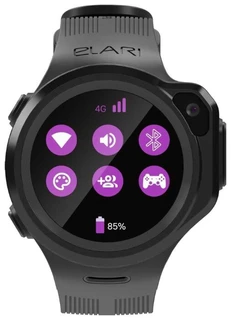 Детские часы Elari Kidphone 4GR Черный 