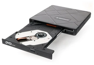 Привод внешний DVD±RW Gembird DVD-USB-04 Black USB 3.0, 2xUSB, SD/microSD 
