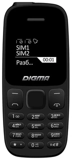 Сотовый телефон DIGMA Linx A106 Black 