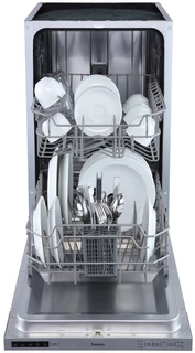 Встраиваемая посудомоечная машина Бирюса DWB-409/5, серебристый 