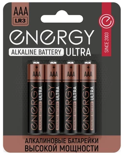 Батарейка AAA Energy Ultra LR03-4BL 