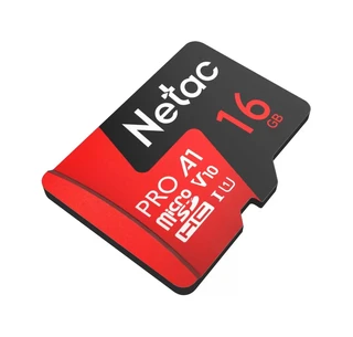 Карта памяти microSDHC Netac P500 Extreme Pro 16 ГБ + адаптер SD 