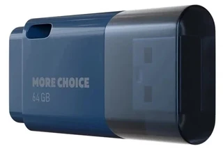 Флеш накопитель More сhoice MF64 64GB темно-синий 