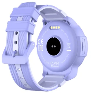 Смарт-часы ELARI Kidphone 4G Wink фиолетовый 