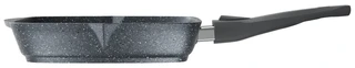 Сковорода-гриль Мечта Гранит, 24 см, со съемной ручкой 