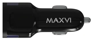 Автомобильное зарядное устройство Maxvi CCM-522, черный 
