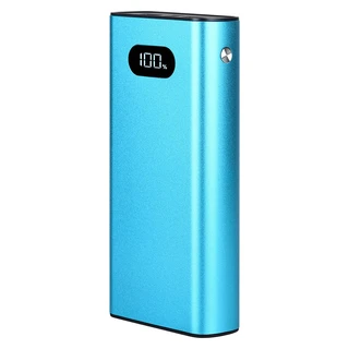 Внешний аккумулятор TFN Blaze LCD, 20000 мАч, голубой 