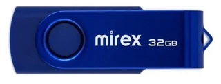 Флеш накопитель 32GB Mirex Swivel, синий 