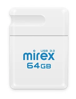 Флеш накопитель 64GB Mirex Minca, белый 