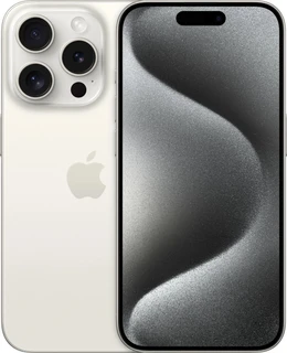 Смартфон 6.1 Apple iPhone 15 Pro 256GB White Titanium (PI) 