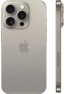 Смартфон 6.1 Apple iPhone 15 Pro 256GB Natural Titanium (PI) 