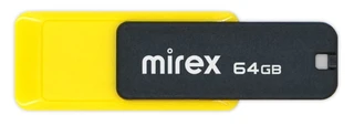 Флеш накопитель 64GB Mirex City, желтый 