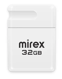 Флеш накопитель 32GB Mirex Minca, белый 