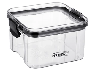 Контейнер для сыпучих продуктов Regent inox Linea DESCO 0.46 л, пластик 