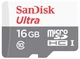 Карта памяти MicroSD SanDisk Ultra 16Gb Class 10 + адаптер SD вид 1