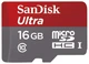 Карта памяти MicroSD SanDisk Ultra Android 16Gb Class 10 UHS-I вид 1