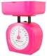 Весы кухонные SAKURA SA-6017P, розовый, до 5кг, точность 40г, чаша, пластик, механические) вид 3