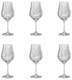 Набор бокалов для вина Crystalex TULIPA OPTIC, 0.45 л, 6 предметов вид 3