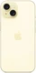 Смартфон 6.1" Apple iPhone 15 128GB Yellow (PI) вид 3