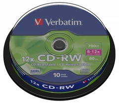 Купить Диск CD-RW Verbatim / Народный дискаунтер ЦЕНАЛОМ