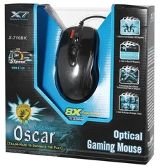 Купить Мышь A4TECH X-710BK Black USB / Народный дискаунтер ЦЕНАЛОМ