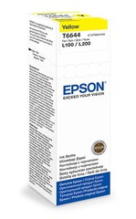 Купить Контейнер с чернилами Epson T6644, желтый (C13T66444A) / Народный дискаунтер ЦЕНАЛОМ