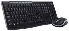 Купить Комплект беспроводной Logitech MK270, черный / Народный дискаунтер ЦЕНАЛОМ