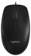 Купить Мышь Logitech B100 Black USB / Народный дискаунтер ЦЕНАЛОМ