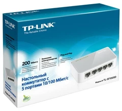 Купить Коммутатор  TP-Link TL-SF1005D / Народный дискаунтер ЦЕНАЛОМ