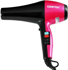 Купить Фен CENTEK CT-2225 Professional, черно-розовый / Народный дискаунтер ЦЕНАЛОМ