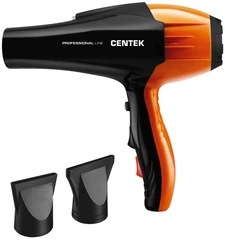 Купить Фен CENTEK CT-2226 Professional, черно-оранжевый / Народный дискаунтер ЦЕНАЛОМ