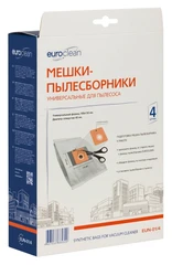 Купить Пылесборник Euroclean EUN-01/4, 4 шт / Народный дискаунтер ЦЕНАЛОМ