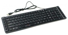 Купить Клавиатура проводная Oklick 530S черный USB slim / Народный дискаунтер ЦЕНАЛОМ
