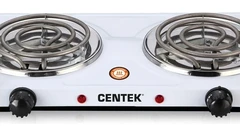 Купить Плитка электрическая CENTEK CT-1509, белый / Народный дискаунтер ЦЕНАЛОМ