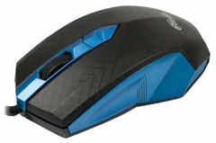 Купить Мышь проводная Ritmix ROM-202 Black-Blue USB / Народный дискаунтер ЦЕНАЛОМ