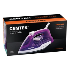 Купить Утюг CENTEK CT-2348, фиолетовый / Народный дискаунтер ЦЕНАЛОМ