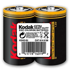 Купить Батарейка Kodak R20-2S EXTRA HEAVY DUTY [KDHZ 2S] / Народный дискаунтер ЦЕНАЛОМ
