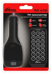 Купить FM-трансмиттер Ritmix FMT-A705 / Народный дискаунтер ЦЕНАЛОМ