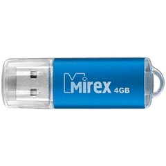Купить Флеш накопитель Mirex UNIT 4GB Aqua (13600-FMUAQU04) / Народный дискаунтер ЦЕНАЛОМ