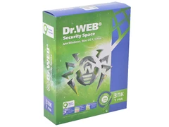 Купить Антивирус Dr.Web Security Space Pro 1 год, 3 ПК / Народный дискаунтер ЦЕНАЛОМ