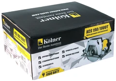 Купить Пила дисковая Kolner KCS 190/1900T / Народный дискаунтер ЦЕНАЛОМ