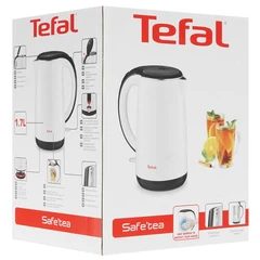 Купить Чайник Tefal KO260130, белый/черный / Народный дискаунтер ЦЕНАЛОМ