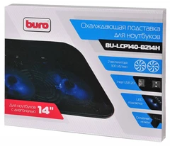 Купить Подставка для ноутбука Buro BU-LCP140-B214H / Народный дискаунтер ЦЕНАЛОМ