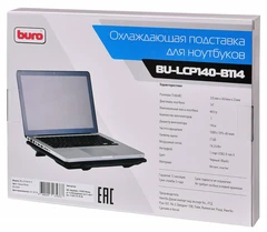 Купить Подставка для ноутбука Buro BU-LCP140-B114 / Народный дискаунтер ЦЕНАЛОМ