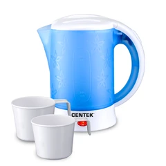 Купить Чайник CENTEK CT-0054, синий / Народный дискаунтер ЦЕНАЛОМ