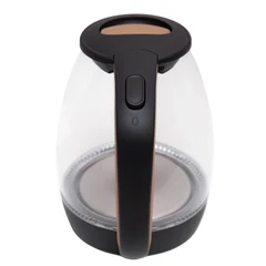 Купить Чайник Centek CT-0056, черный/бежевый / Народный дискаунтер ЦЕНАЛОМ