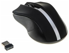 Купить Мышь беспроводная OKLICK 615MW Black-Silver USB / Народный дискаунтер ЦЕНАЛОМ