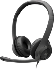 Купить Гарнитура Logitech Stereo Headset H390 / Народный дискаунтер ЦЕНАЛОМ