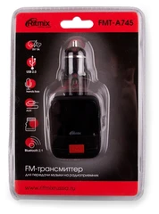 Купить FM-трансмиттер Ritmix FMT-A745 / Народный дискаунтер ЦЕНАЛОМ
