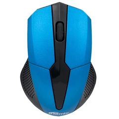 Купить Мышь беспроводная Ritmix RMW-560 Black-Blue USB / Народный дискаунтер ЦЕНАЛОМ